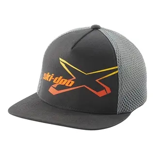 Ski-Doo X-Team Gradiant Caps Gr&#229; med oransje logo