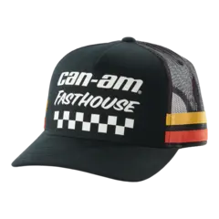 Can-Am Fasthouse Caps Onesize - Svart