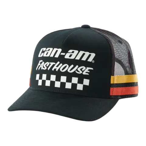 Can-Am Fasthouse Caps Onesize - Svart