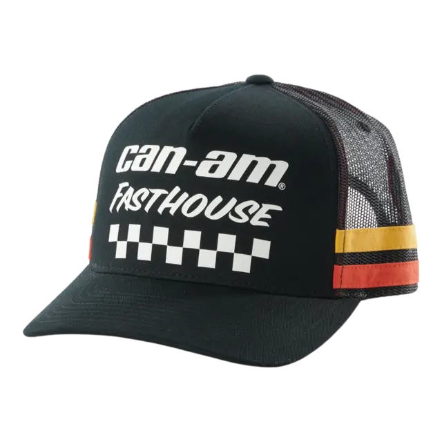 Can-Am Fasthouse Caps Onesize - Svart 