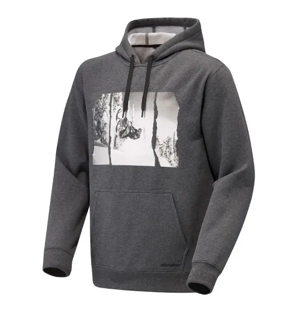 Ski-Doo Portal Hettegenser 2XL Herre - Mørkegrå 