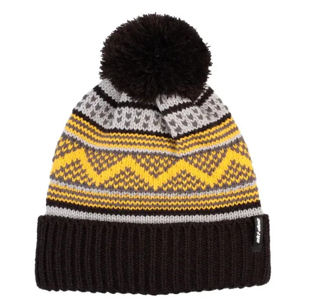Ski-Doo Pom Pom Lue Unisex - Svart/Gul 