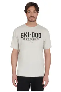 Ski-Doo Vintage T-Skjorte Herre - Lysegr&#229;