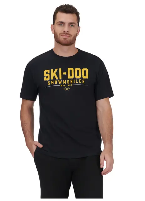 Ski-Doo Vintage T-Skjorte 2XL Herre - Svart 