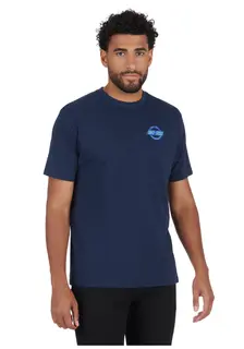 Ski-Doo Mountains T-Skjorte Herre - M&#248;rkebl&#229;