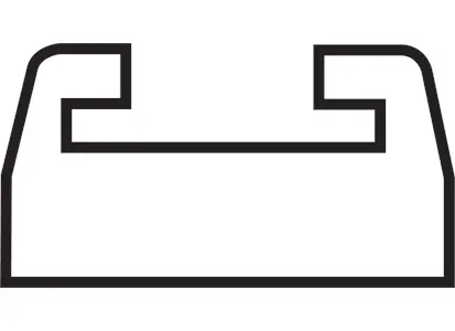 Glissiere Noir *slider Shoe BRP Originaldel 