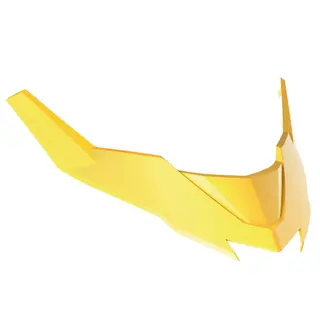 Lynx/Ski-Doo Vindskjermbasesett Gul Rev-XM/Rev-XS, Ultra lav/lav vindskjerm