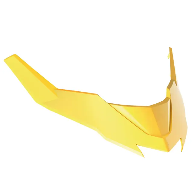 Lynx/Ski-Doo Vindskjermbasesett Gul Rev-XM/Rev-XS, Ultra lav/lav vindskjerm 