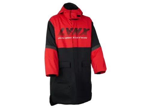 Lynx Warm-Up Jakke Svart/R&#248;d