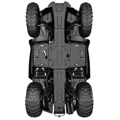 Can-Am Bakhjulsoppheng beskyttelse G2 2017-2018, G2 MAX 2017-2018, G2L, G2L