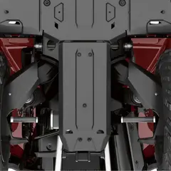 Beskyttelses plate for bakhjulsoppheng BRP