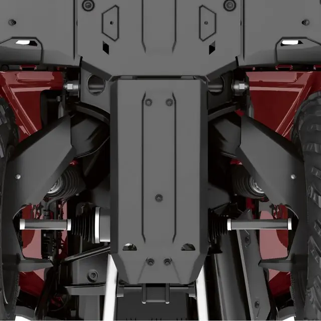 Beskyttelses plate for bakhjulsoppheng BRP 