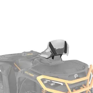 Can-Am Justerbar Vindskjerm Lav Transparent