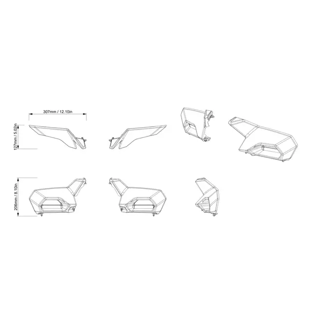 Can-Am Adventure Sideavvisere 