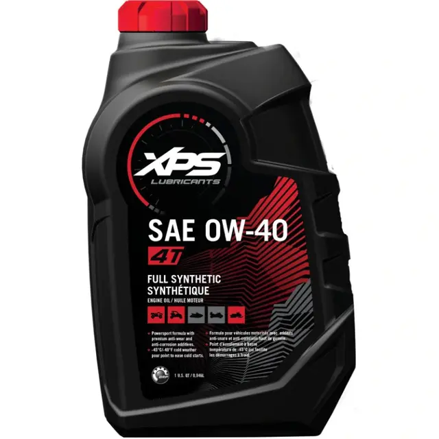 XPS 4-taktsmotorolje 0W-40 1 liter - Syntetisk 