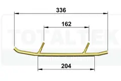 BRP Styreskinne Pilot Extender BRP Originaldel