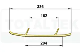 BRP Styreskinne Pilot Extender BRP Originaldel