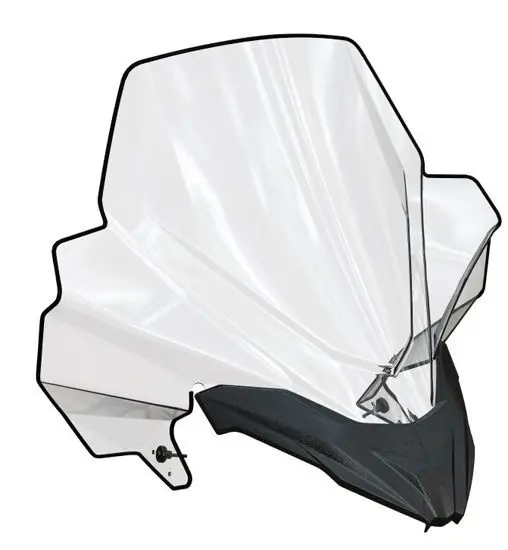 Vindskjerm, ekstra høy. Passer til REX2 Chassi. 