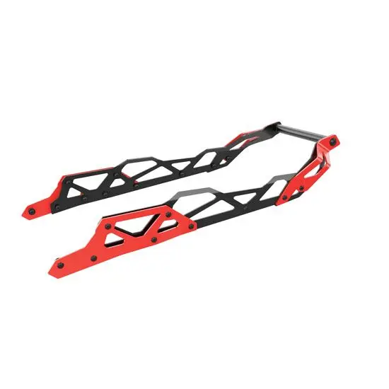 Adventure Støtfanger Bak- Svart/Rød REV Gen4 (Smal) 165" 