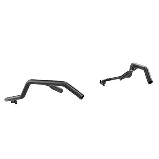 BRP Sidest&#248;tfangere, Sort 600mm Radien-X 600 mm-plattformer