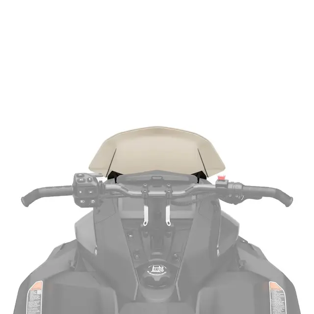 Ski-Doo Lav Vindrute 12,5" Høy - Røykfarget 