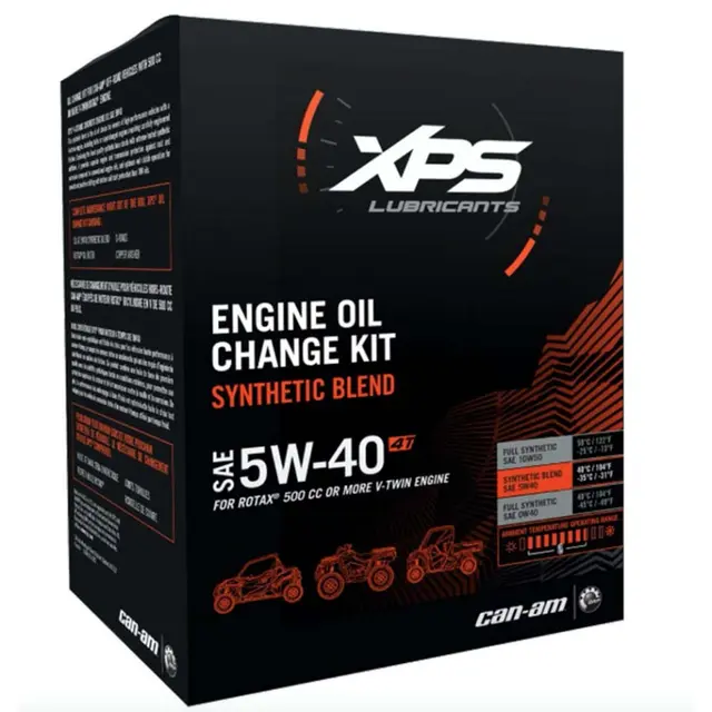 Can-Am Servicekit 5W40 500CC + Rotax V-Twin 