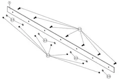 60&quot; Steel Wear Blade Service Kit BRP Originaldel