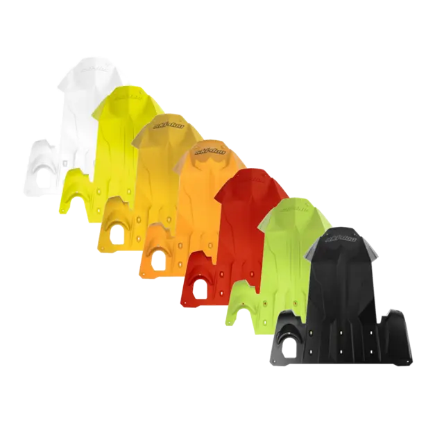 Ski-Doo Heldekkende Bukplate - Sort REV-XM/REV-XS 
