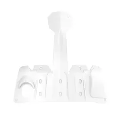 Ski-Doo Extrem Heldekkende Bukplate REV-XM/REV-XS, Hvit