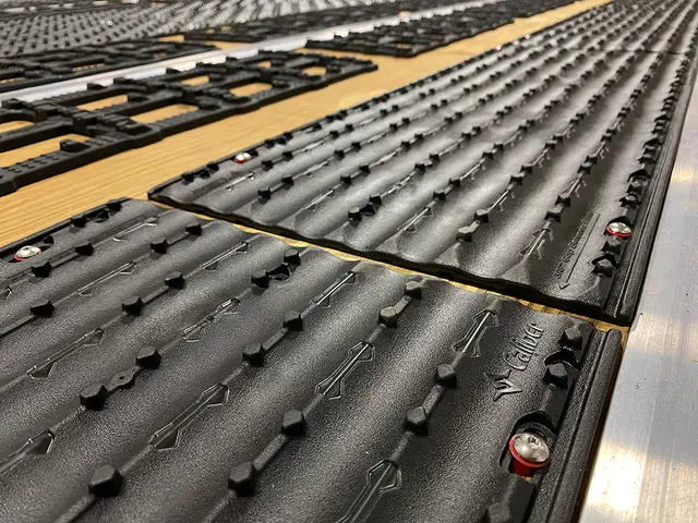 Caliber LowPro Grip Glides,Wide 12'',8pk Singel, Wide 12''/30x76x16cm 