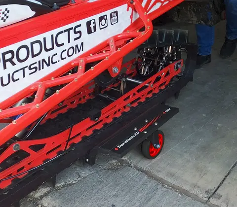 Caliber Trax Wheels 2.0 - Scootertralle Genialt verktøy for lagring og flytting