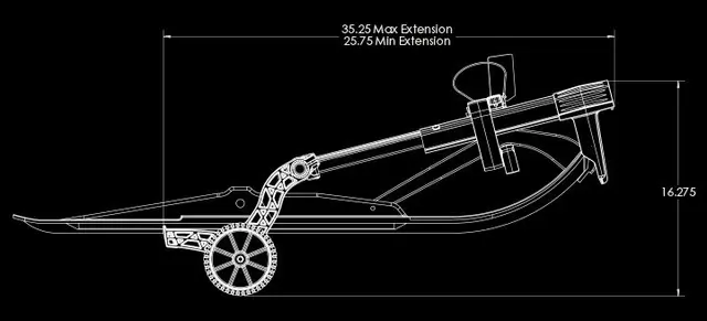 Caliber Sled Wheels - Skihjul-sett, 2.0 Genialt verktøy for lagring og flytting 