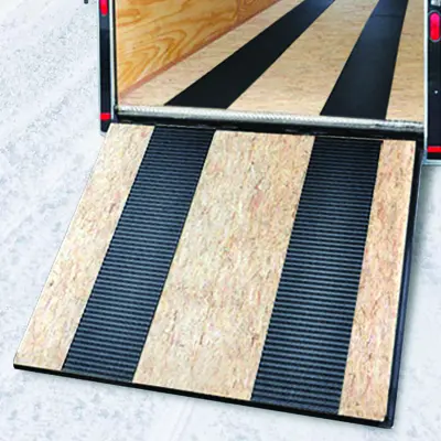 Caliber TraxMat - 72''/183cm x 46cm Beskytter henger, letter lasting/lossing 