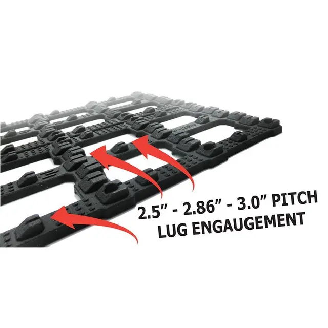 Caliber Trax Grabber Gripeplater 2 stk Belte-gripeplater, monteringsett 
