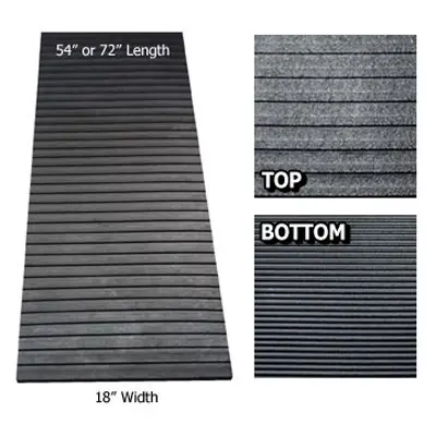 Caliber TraxMat - 72''/183cm x 46cm Beskytter henger, letter lasting/lossing 