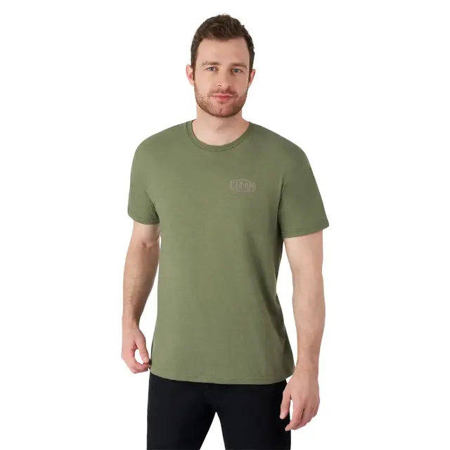 Can-Am DNA T-Skjorte M Militærgrønn Herre 