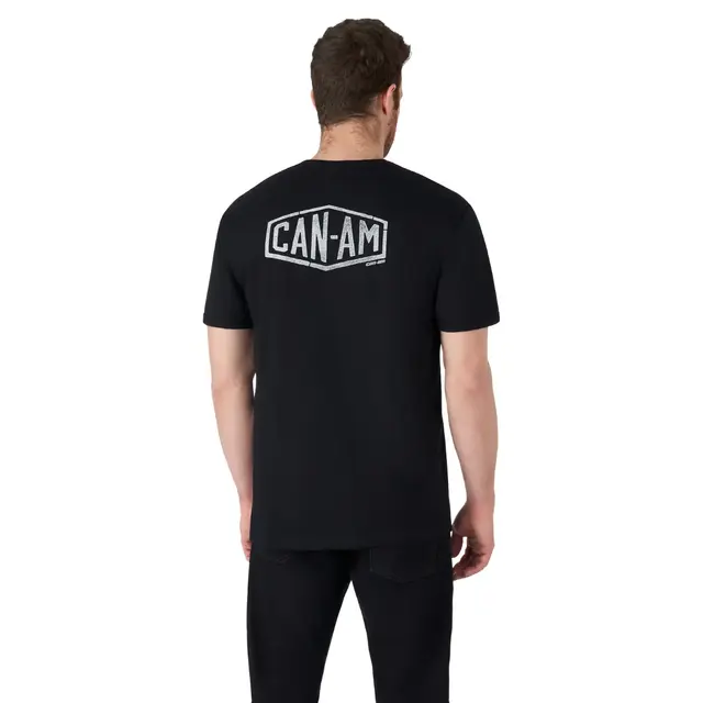 Can-Am DNA T-Skjorte L Sort Herre 