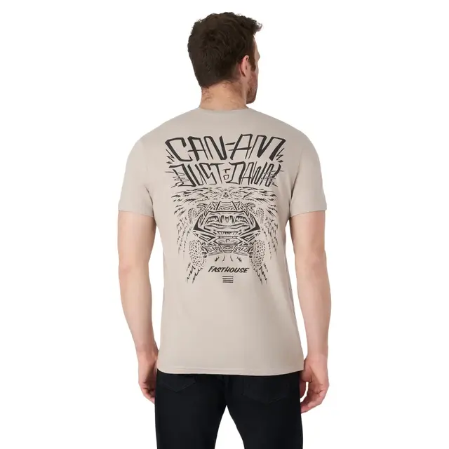 Can-Am x Fasthouse MAV T-Skjorte S Sand Herre 