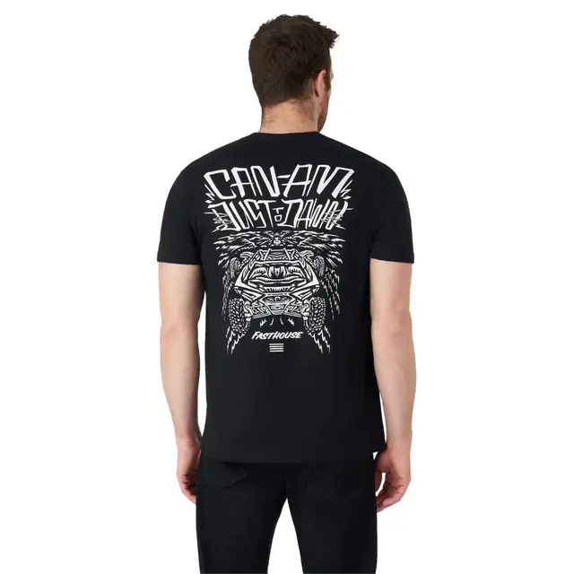Can-Am x Fasthouse MAV T-Skjorte L Sort Herre 