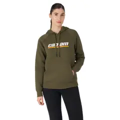 Can-Am Emblem Genser XS Milit&#230;rgr&#248;nn Dame