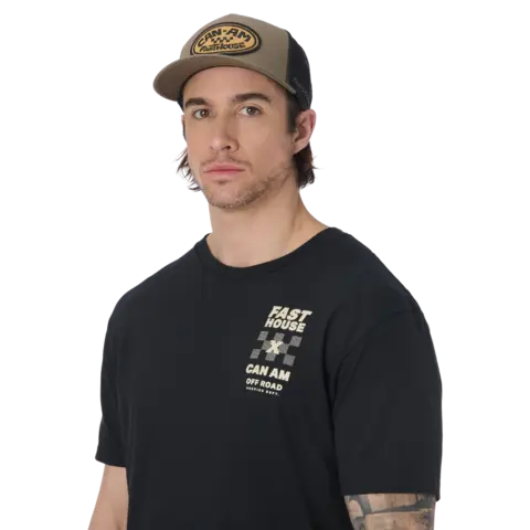 Can-Am Fasthouse Caps Onesize - Army Green