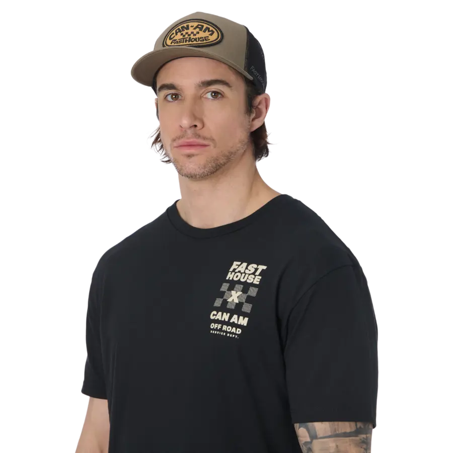 Can-Am Fasthouse Caps Onesize - Army Green