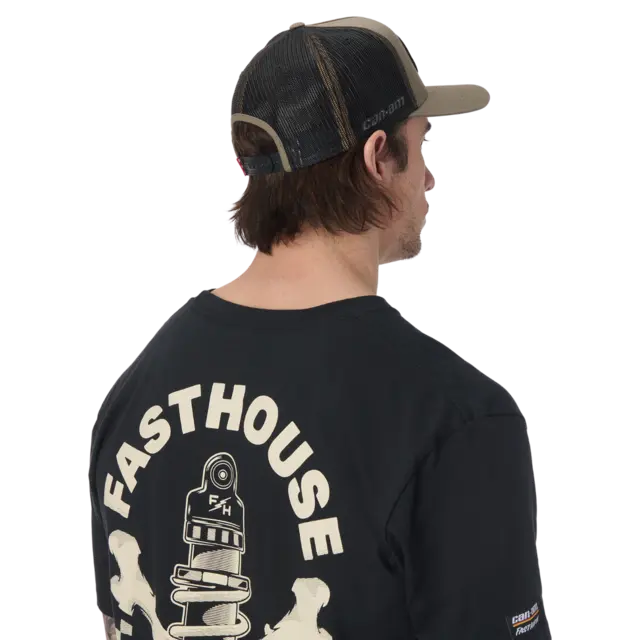 Can-Am Fasthouse Caps Onesize - Army Green 