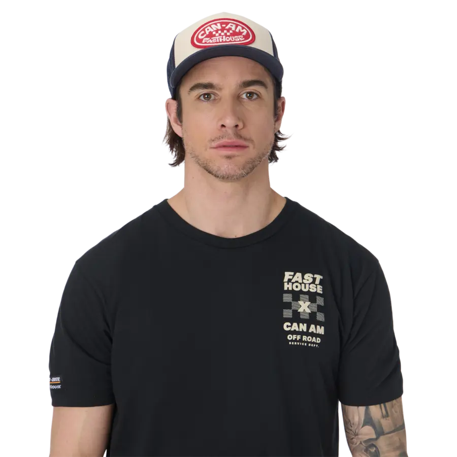 Can-Am Fasthouse Caps Onesize - Ivory