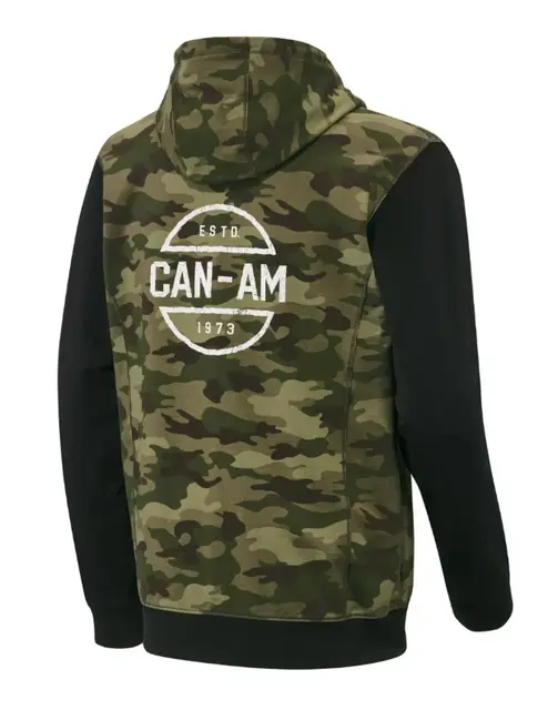 Can-Am Premium Hettejakke M Herre - Svart/Camo 