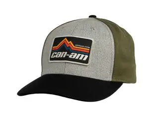Can-Am Curved Caps Herre Gr&#229;/Milit&#230;rgr&#248;nn - One Size