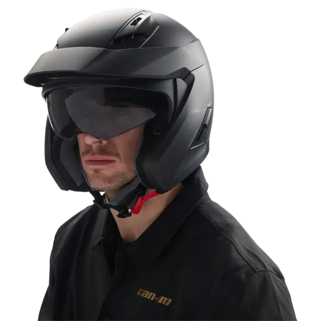 Can-Am Exome Halvhjelm S Sort 