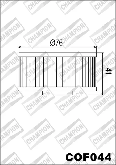 Champion COF044 Oljefilter Yamaha 