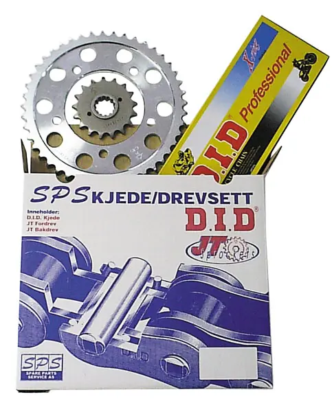 D.I.D Drevsett GSX-R600 06-10 E520-16 + 1792-43 + 525VX3-114ZB 
