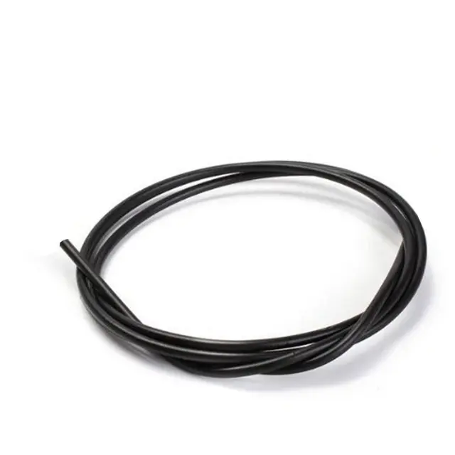 Wirestrømpe 1.5mm innvendig 6mm utvendig Sort, Pris pr. meter 